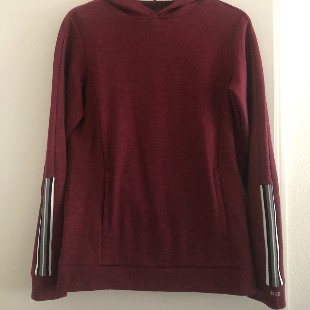 DSG Youth XL Burgundy Hoodie